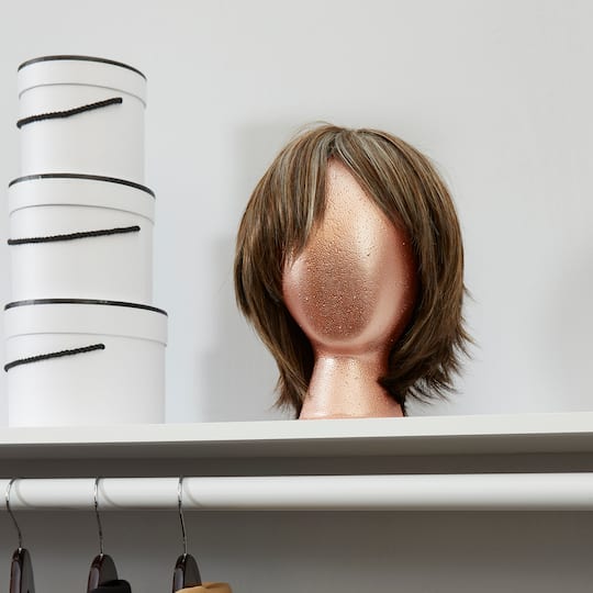 FloraCraft® SmoothFōM® White Foam Faceless Head